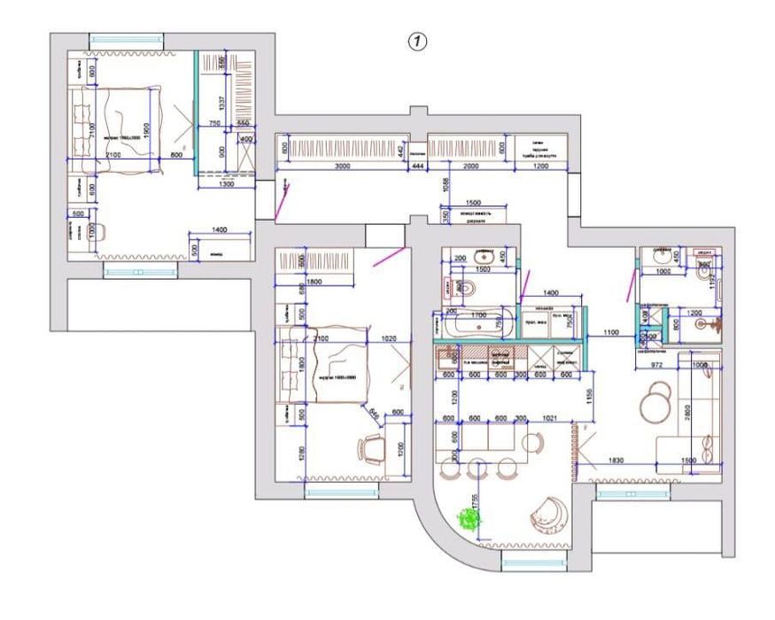 Квартира на вул. Лобановського в Києві, ID 312222, фото №15