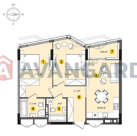 Квартира на вул. Берковецька в Києві, ID 330088, фото №14