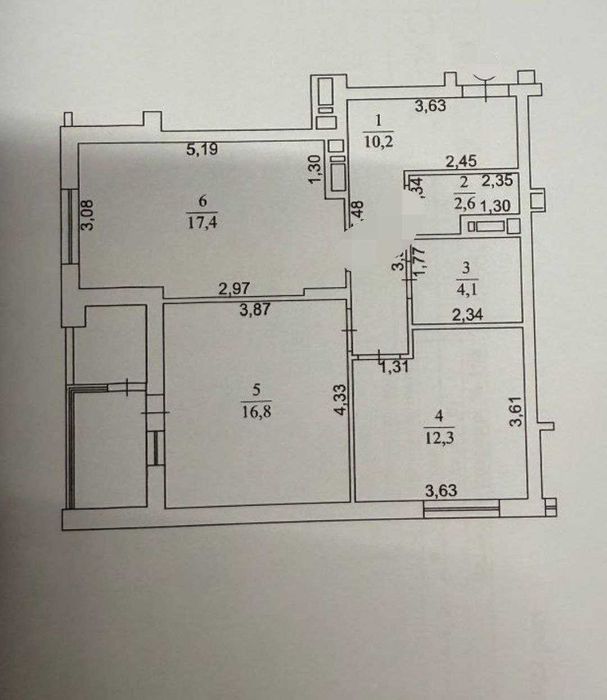 Квартира на біля метро Академмістечко в Київ, ID 184128, фото №1