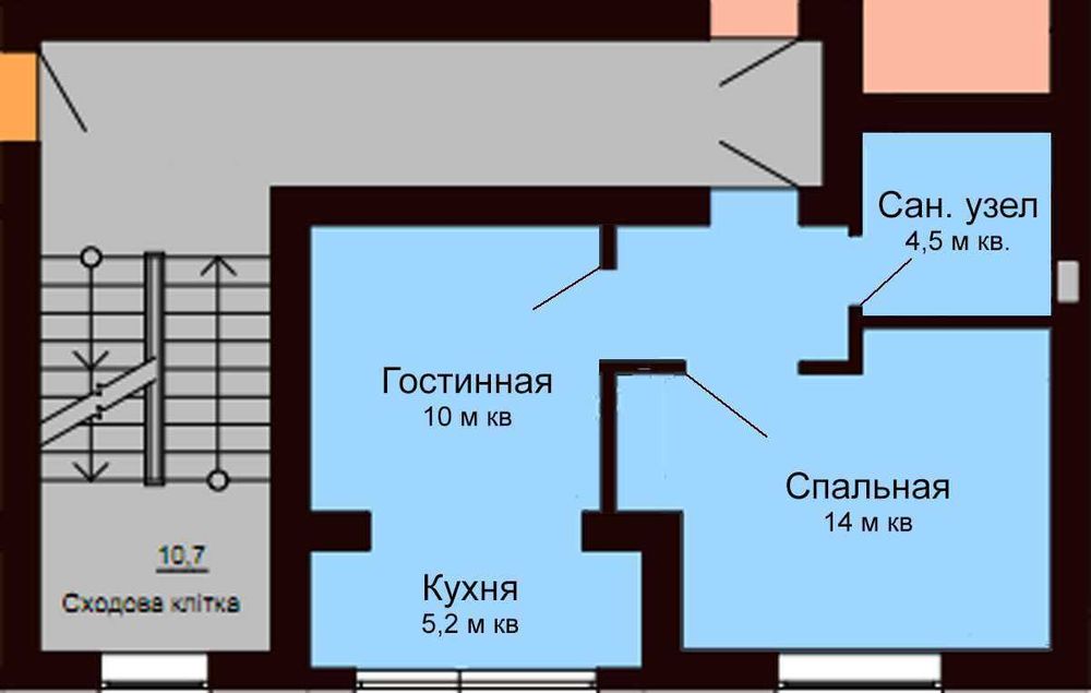 Квартира на вул. Волинська, 3 в Києві, ID 244066, фото №10