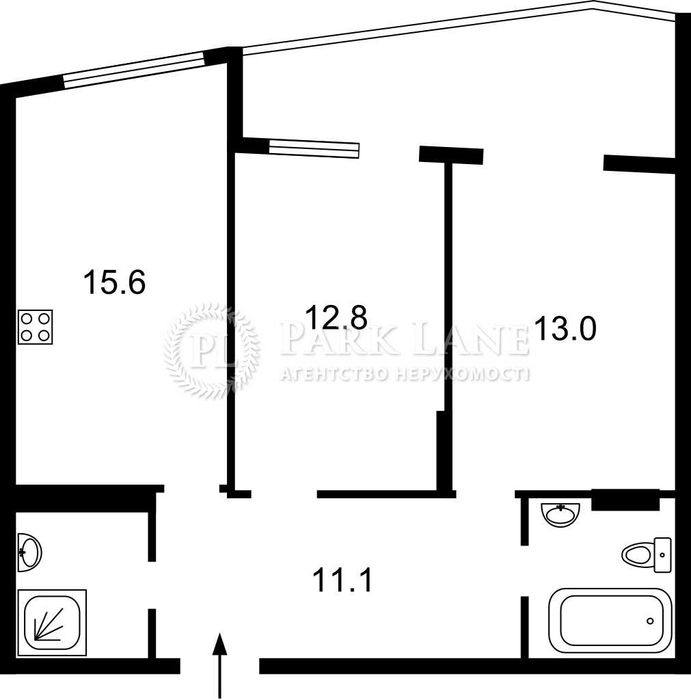 Квартира на вул. Дубищанська, 4 в Київ, ID 251133, фото №2