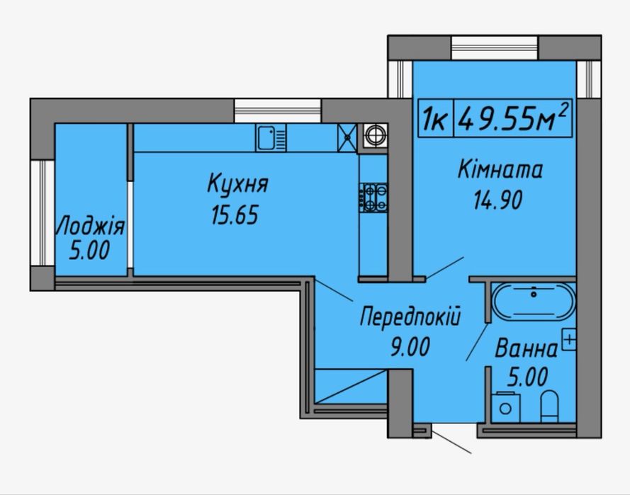 Квартира на ЖК Скандинавія в Івано-Франківську, ID 233450, фото №4