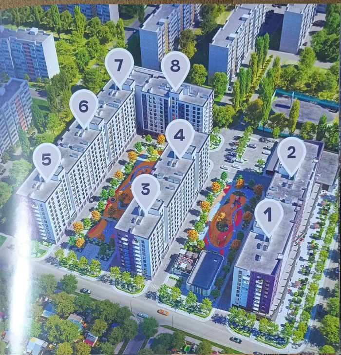 Квартира на ЖК Пастерівський в Черкасах, ID 238780, фото №2