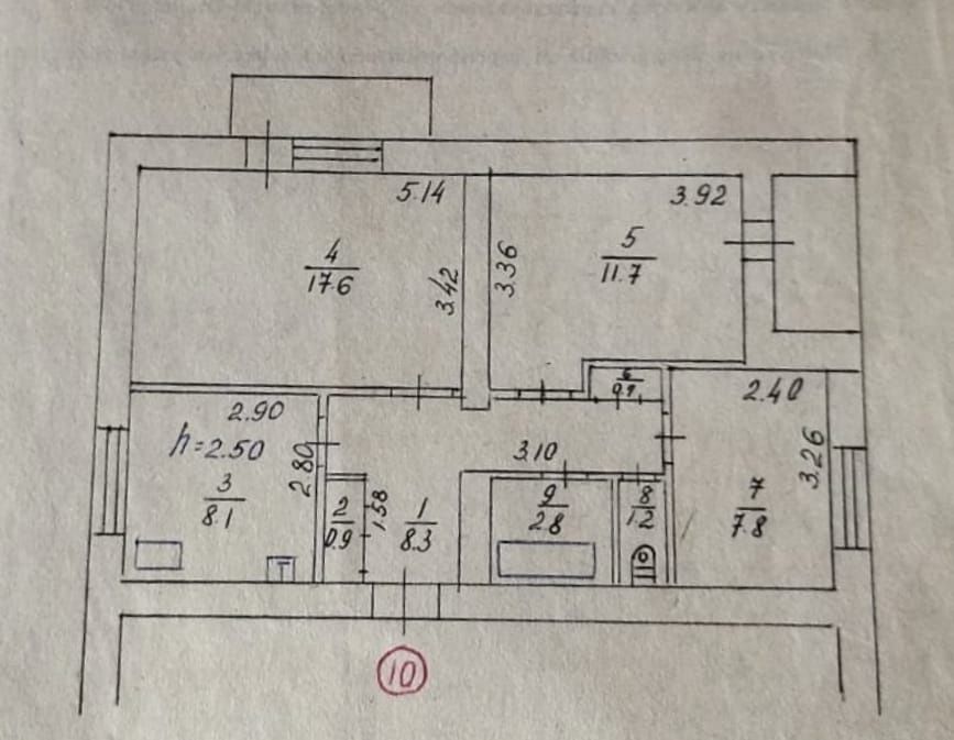 Квартира на вул. Старікова, 6 в Житомирі, ID 310162, фото №9