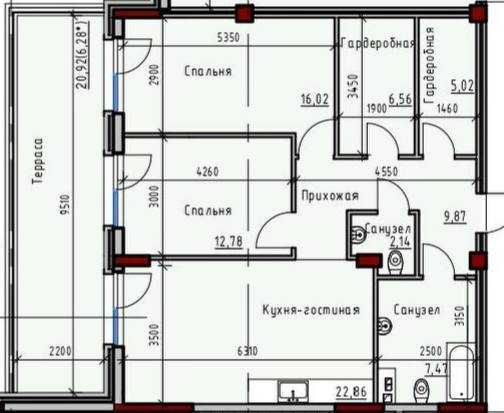 Квартира на вул. Дачна, 12 в Одесі, ID 163408, фото №2