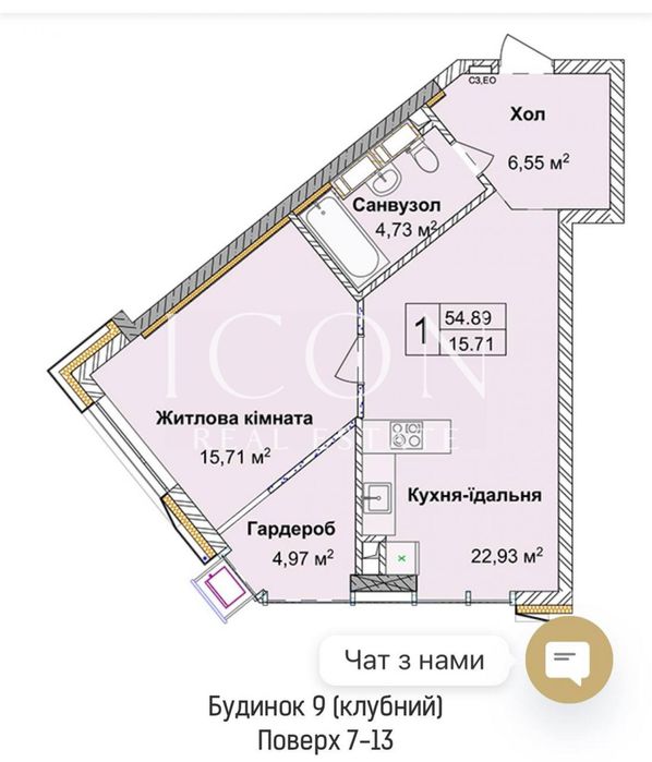 Квартира на вул. Драгомирова в Києві, ID 170175, фото №6