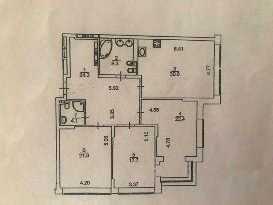 Квартира на вул. Трускавецька, 2-А в Київ, ID 212003, фото №1