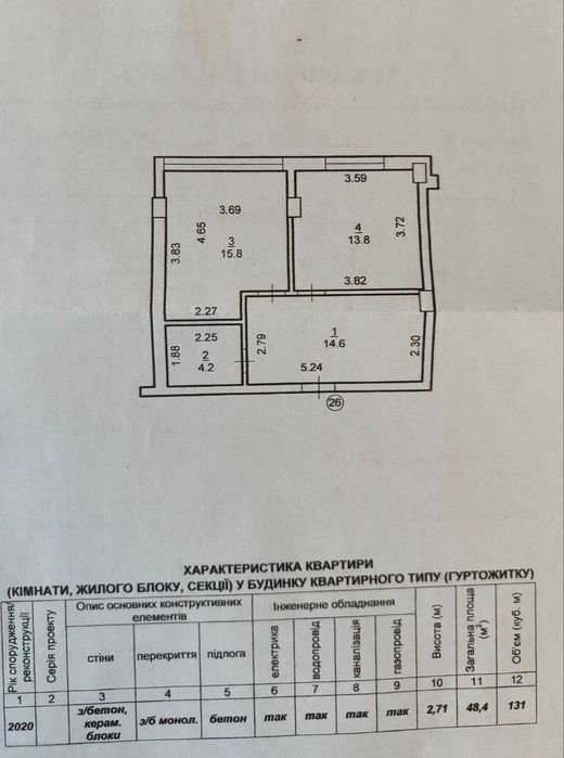 Квартира на ЖК Comfort Park в Івано-Франківську, ID 172223, фото №11