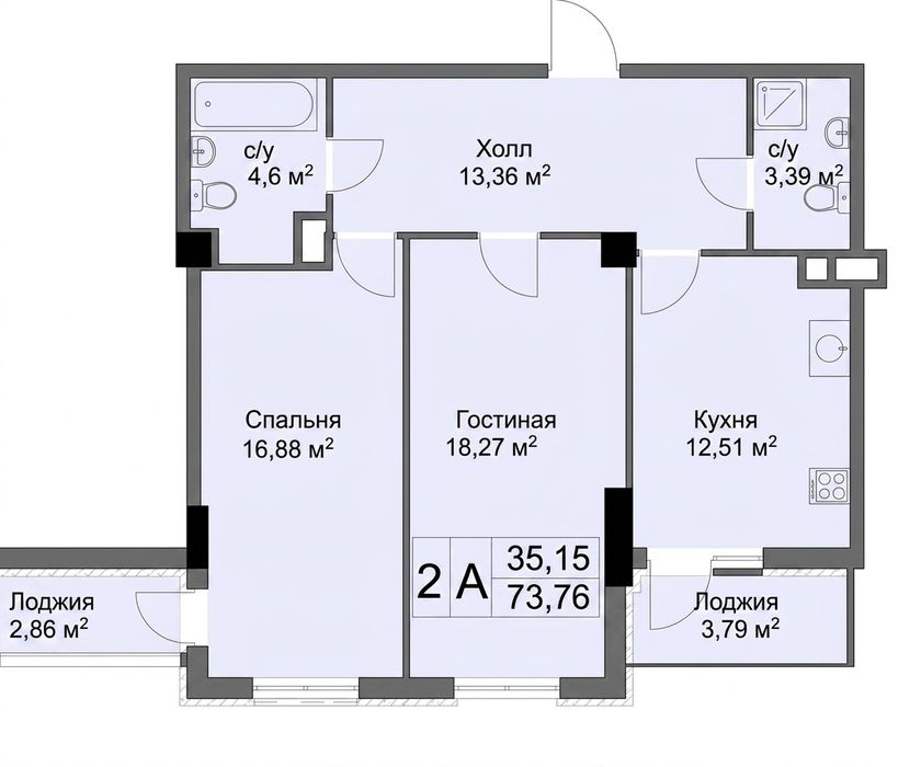 Квартира на ЖК «Ключ» в Харкові, ID 168536, фото №13