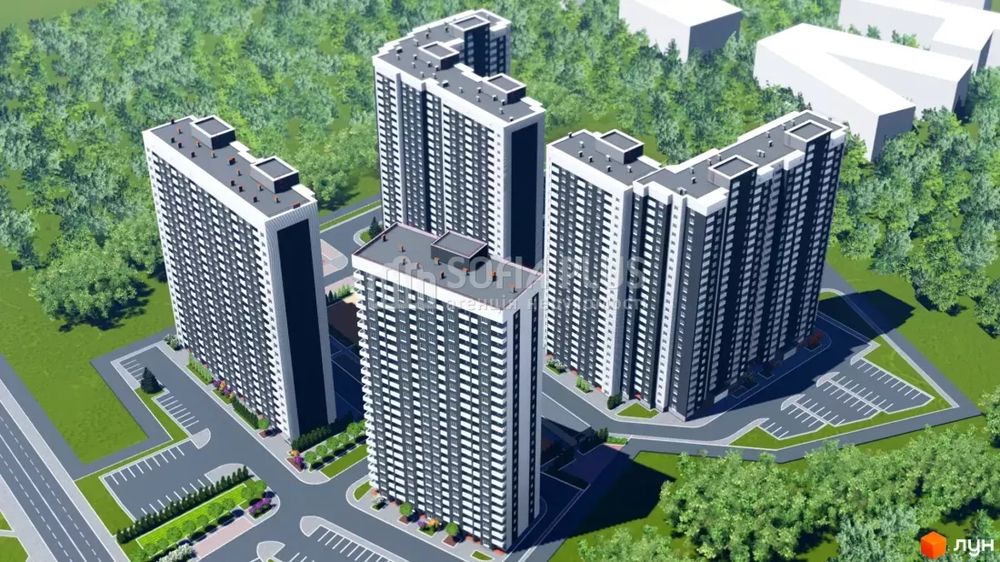Квартира на вул. Коноплянська, 22 в Києві, ID 184920, фото №1