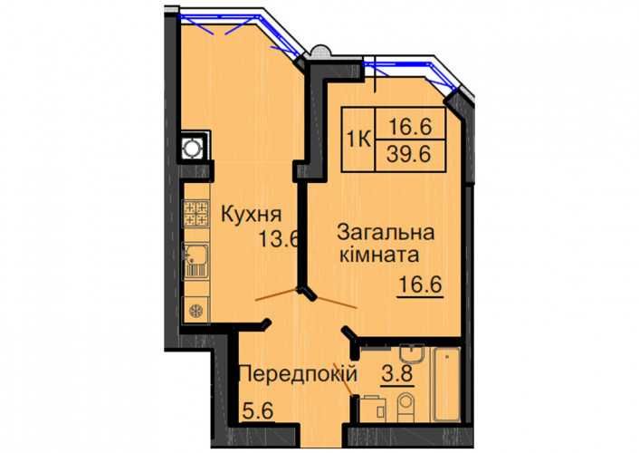 Квартира на ЖК Софія Резиденс в Києві, ID 243117, фото №1