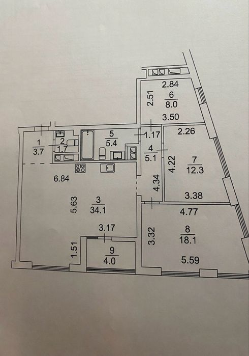 Квартира на ЖК Славутич 2.0 в Києві, ID 176995, фото №17