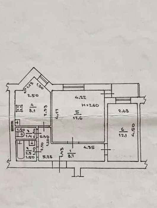 Квартира на вул. Сергея Ядова, 10 в Одесі, ID 318073, фото №13