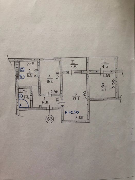 Квартира на вул. Електрозаводська, 29 в Кривому Розі, ID 414698, фото №5
