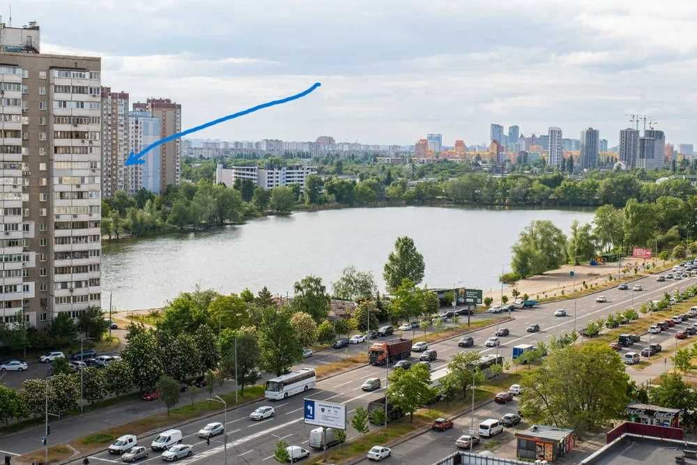 Квартира на вул. Драгоманова, 1г в Києві, ID 385598, фото №4