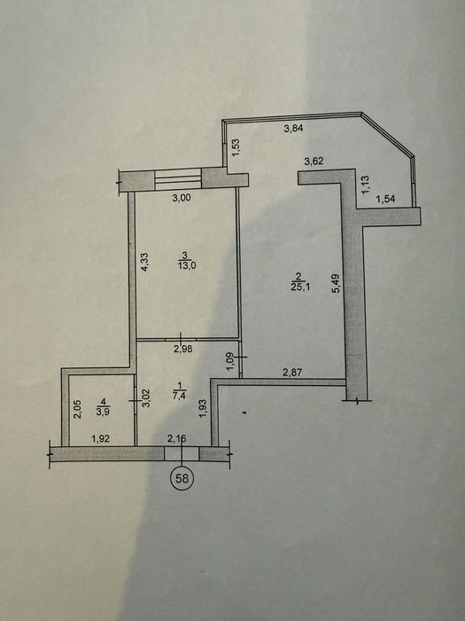 Квартира на вул. Вільський Шлях, 14к4 в Житомирі, ID 317940, фото №10