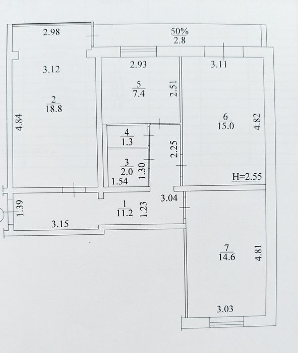 Квартира на Березняки, озеро Тельбін в Києві, ID 190236, фото №17