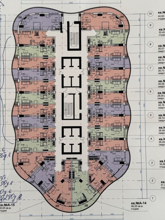 Квартира на ЖК Unity Towers в Одеса, ID 165422, фото №5