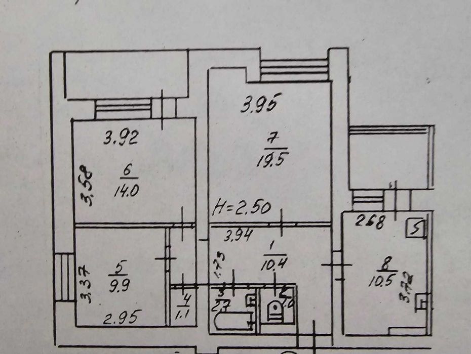 Квартира на вул. Казимира Малевича, 83 в Київ, ID 197538, фото №2