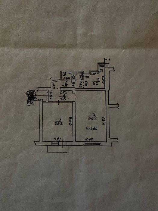 Квартира на вул. Дарвіна, 19 в Харкові, ID 168071, фото №13
