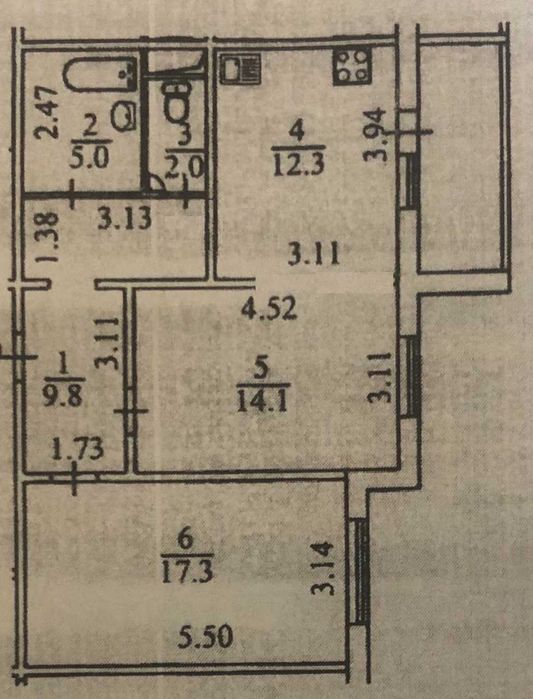 Квартира на вул. Михайла Максимовича, 9-Б в Києві, ID 199412, фото №14