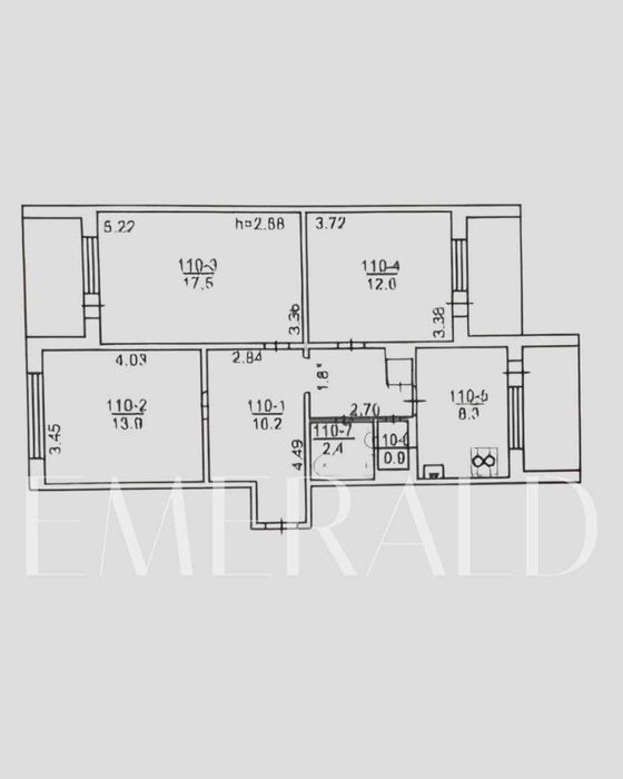 Квартира на на озеро Алмазне, Троєщина в Києві, ID 165027, фото №7