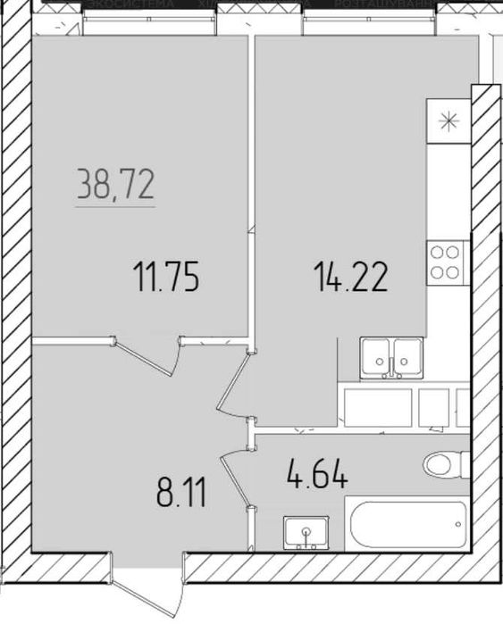 Квартира на вул. Краснова, 1 в Одесі, ID 181306, фото №3