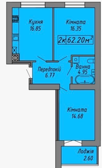Квартира на вул. Бандери, 60 в Івано-Франківську, ID 318820, фото №8