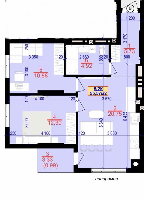 Квартира на вул. Національної Гвардії в Івано-Франківську, ID 162072, фото №9