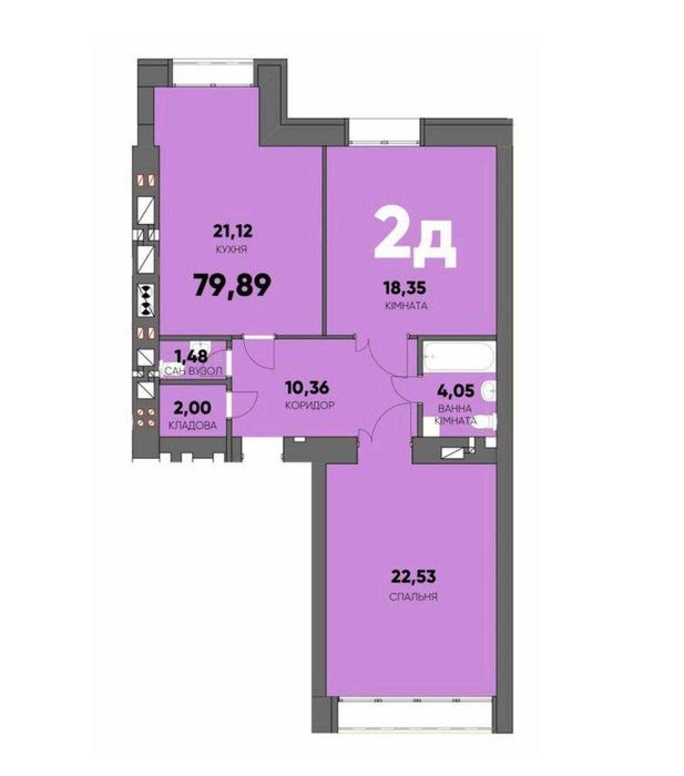 Квартира на ЖК Континент Рей в Києві, ID 242218, фото №21
