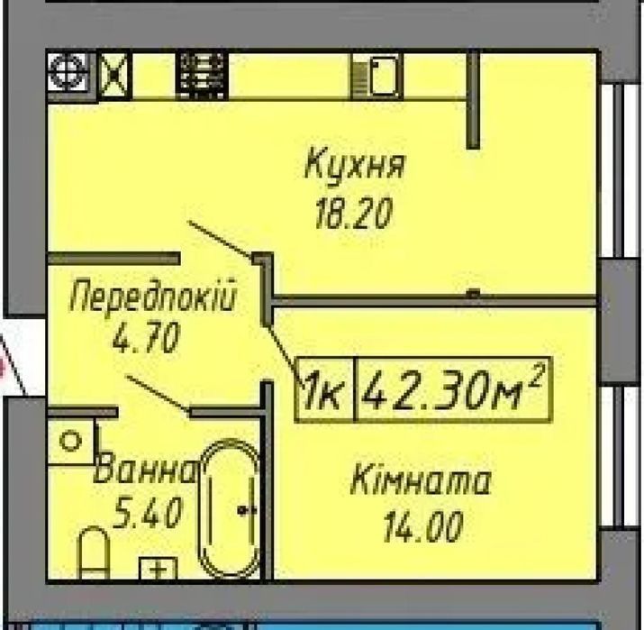 Квартира на вул. Бандери в Івано-Франківську, ID 186280, фото №6