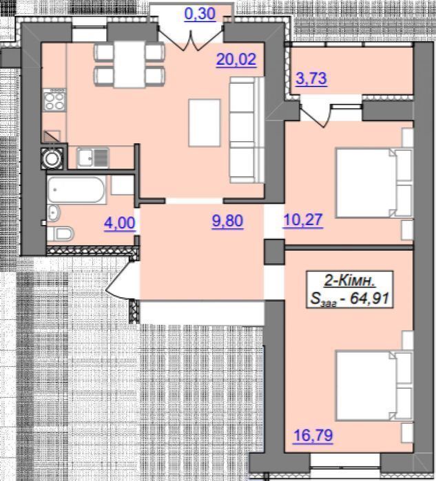 Квартира на Каскад в Івано-Франківську, ID 165507, фото №4