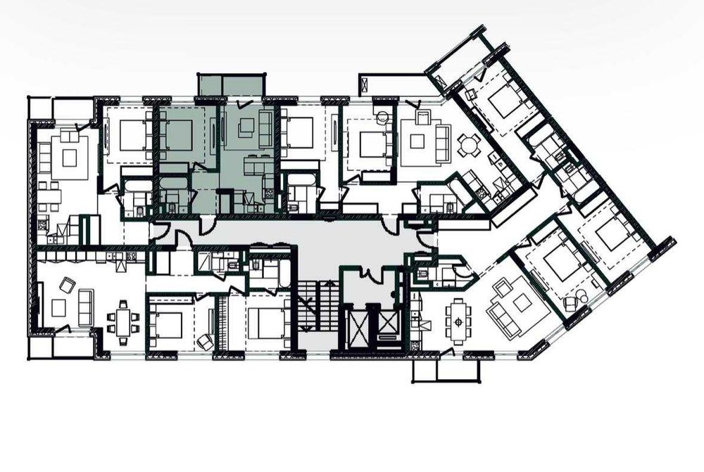 Квартира на вул. Набережно-Хрещатицька, 21 в Києві, ID 186316, фото №9