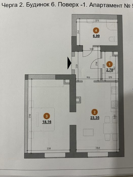 Квартира на ЖК Шенген в Львів, ID 170721, фото №2