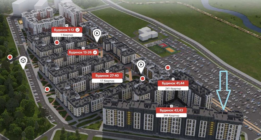 Квартира на ЖК Молодість в Києві, ID 229194, фото №6