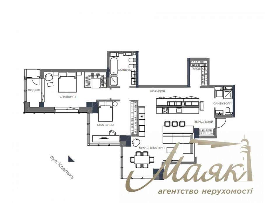 Квартира на вул. Антоновича в Києві, ID 163300, фото №11