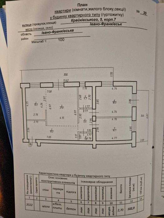 Квартира на ЖК Клубне Містечко в Івано-Франківськ, ID 252120, фото №1