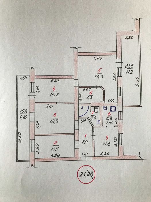 Квартира на вул. Космонавтів, 79 в Миколаєві, ID 200826, фото №1