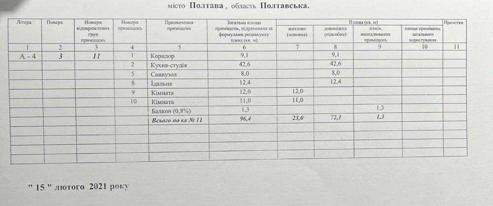 Квартира на вул. Стрітенська, 19а в Полтаві, ID 181664, фото №6
