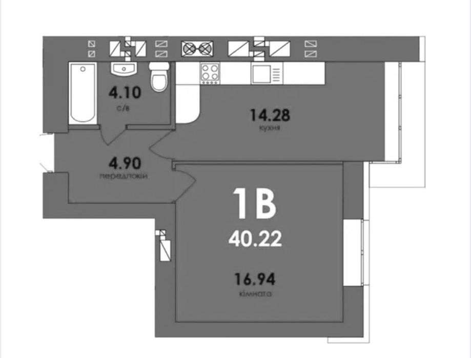 Квартира на ЖК Континент Рей в Києві, ID 241265, фото №8