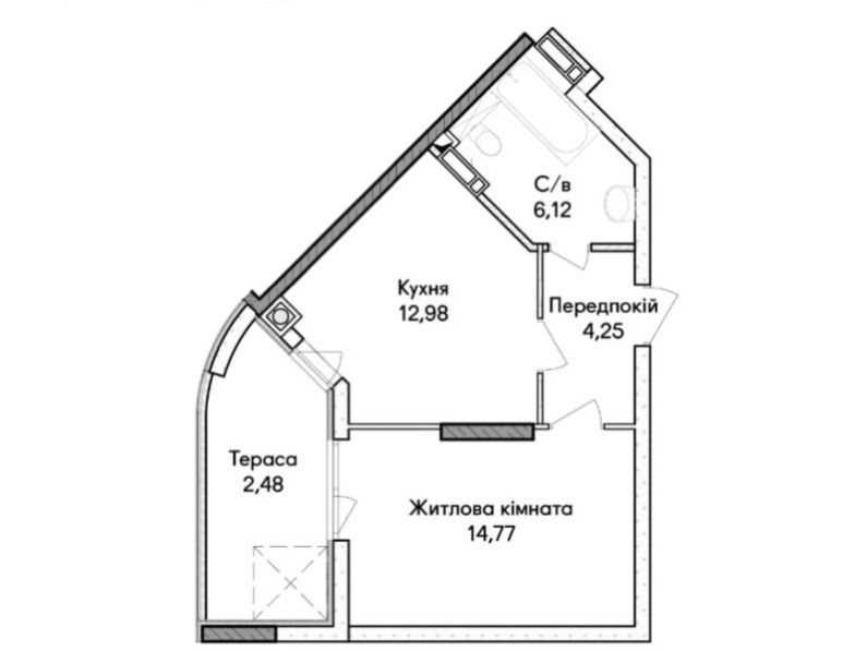 Квартира на ЖК Синергія Сіті в Києві, ID 259776, фото №1