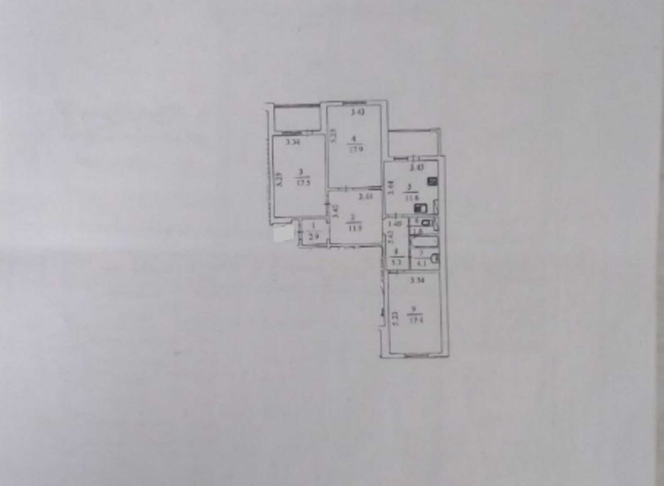 Квартира на вул. Закревського, 99 в Києві, ID 162342, фото №23