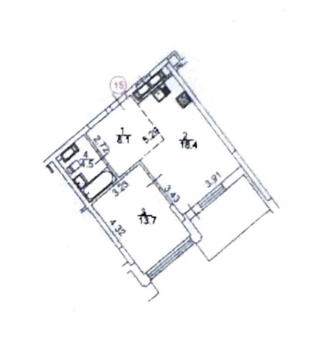 Квартира на вул. Драгоманова, 31 в Києві, ID 277129, фото №3