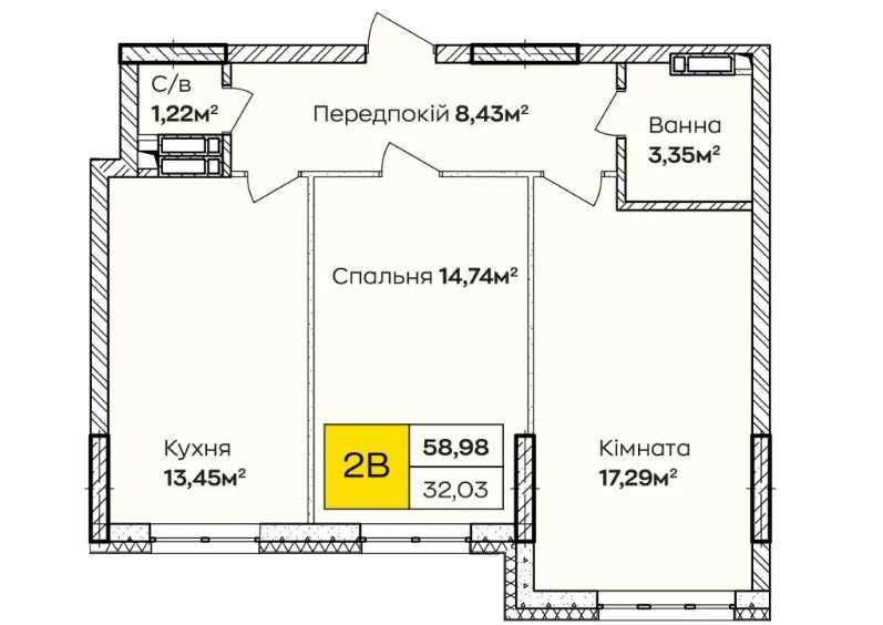 Квартира на ЖК Синергія в Києві, ID 183549, фото №3