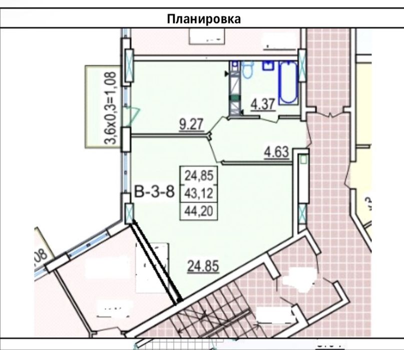 Квартира на вул. Люстдорфська дорога, 100-В, ID 420830, фото №1