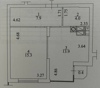 Квартира в Києві, ID 308150, фото №9