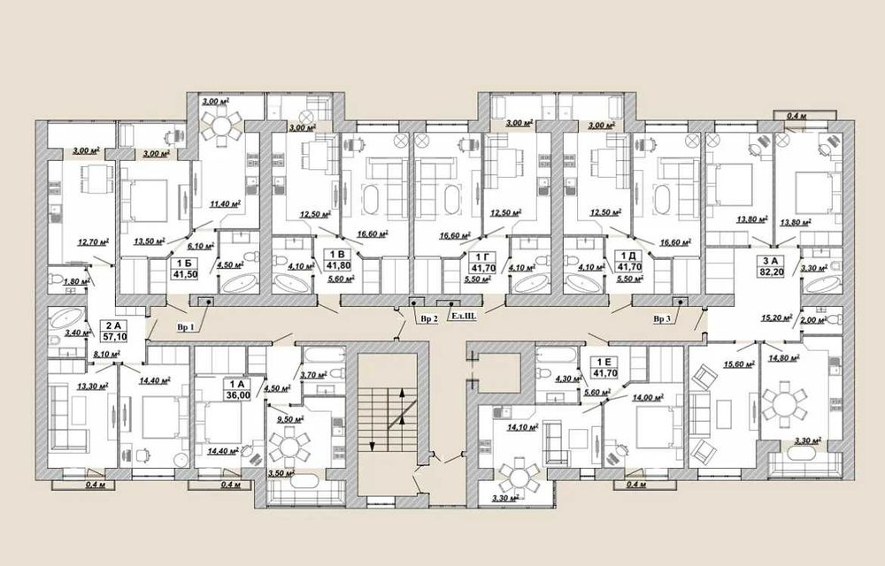 Квартира на Центральна частина міста в Івано-Франківську, ID 176366, фото №3