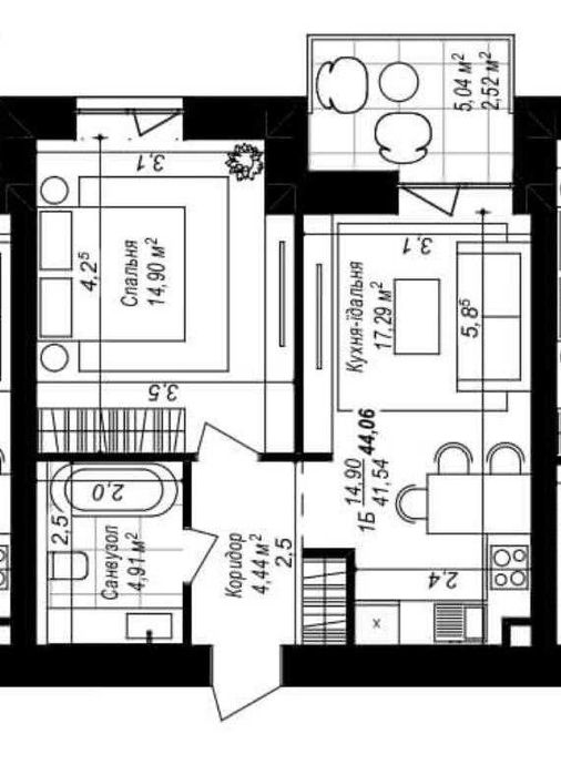 Квартира на Озерна в Хмельницькому, ID 244099, фото №15