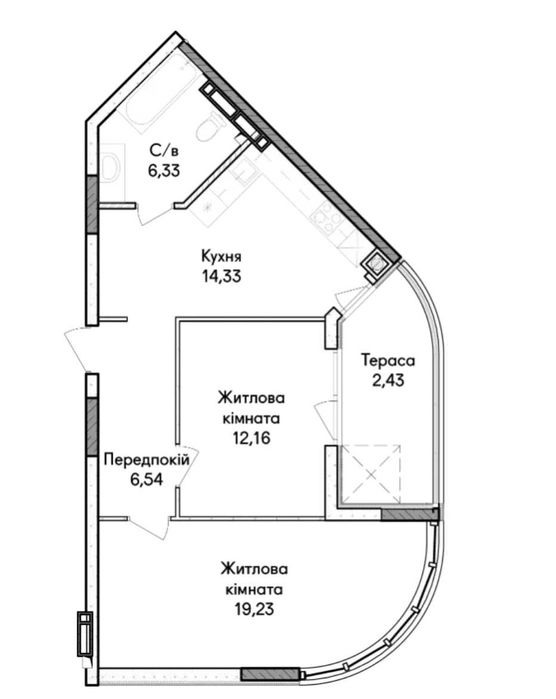 Квартира на ЖК Синергія Сіті в Київ, ID 325890, фото №5