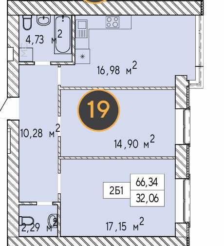 Квартира на вул. Миколи Шудрі в Києві, ID 231881, фото №3